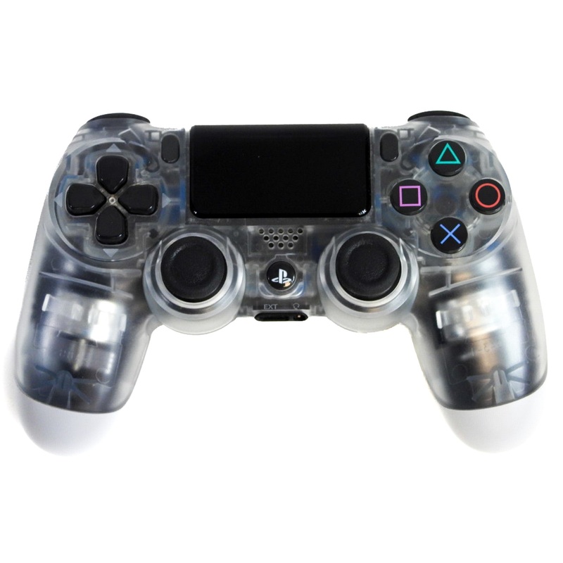 White Crystal Dualshock 4 Controller (Playstation 4 / PS4)