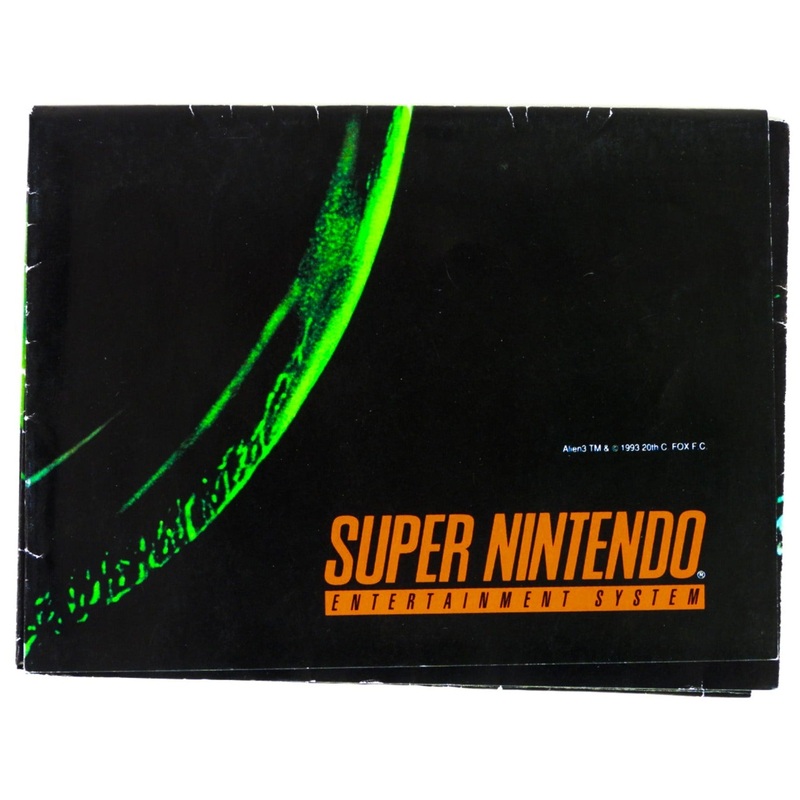 Alien 3 [Poster] (Super Nintendo / SNES)