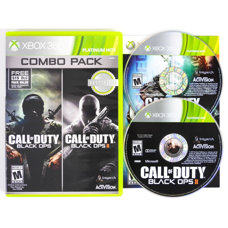 Call Of Duty Black Ops I And II Combo Pack [Platinum Hits] (Xbox 360)