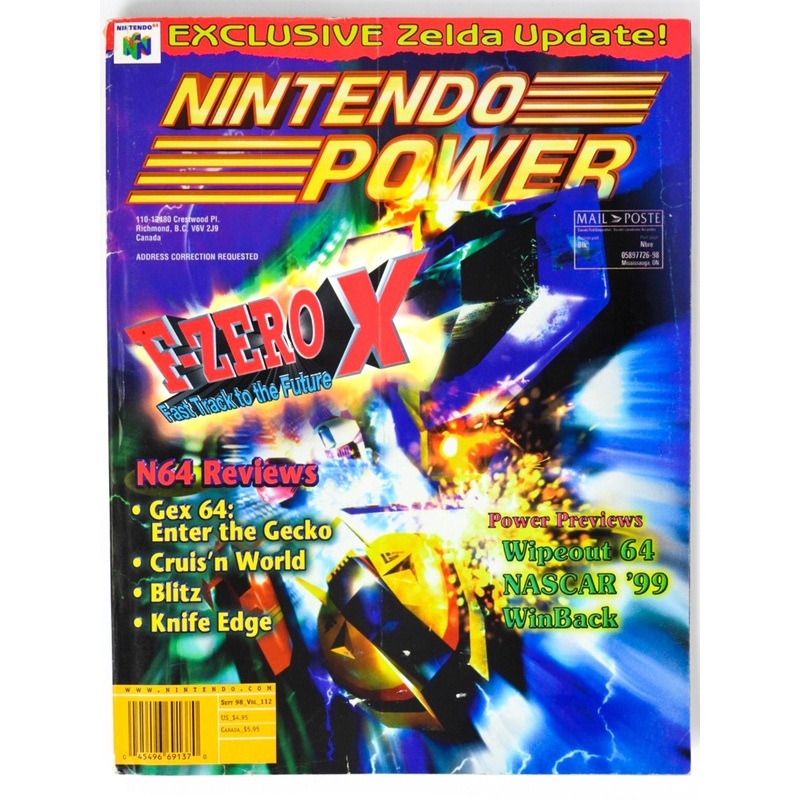 F-Zero X [Volume 112] [Nintendo Power] (Magazines)
