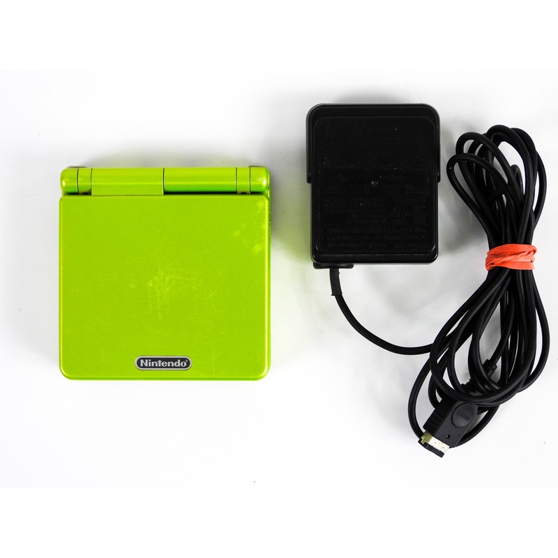 Nintendo Game Boy Advance SP System [AGS-001] Lime Green (GBA)