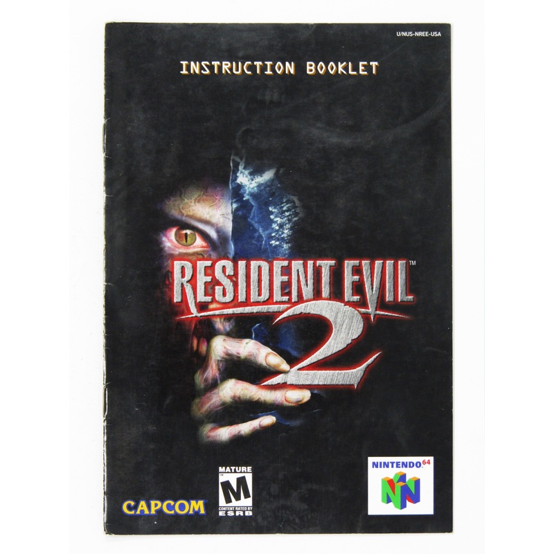 Resident Evil 2 [Manual] (Nintendo 64 / N64)