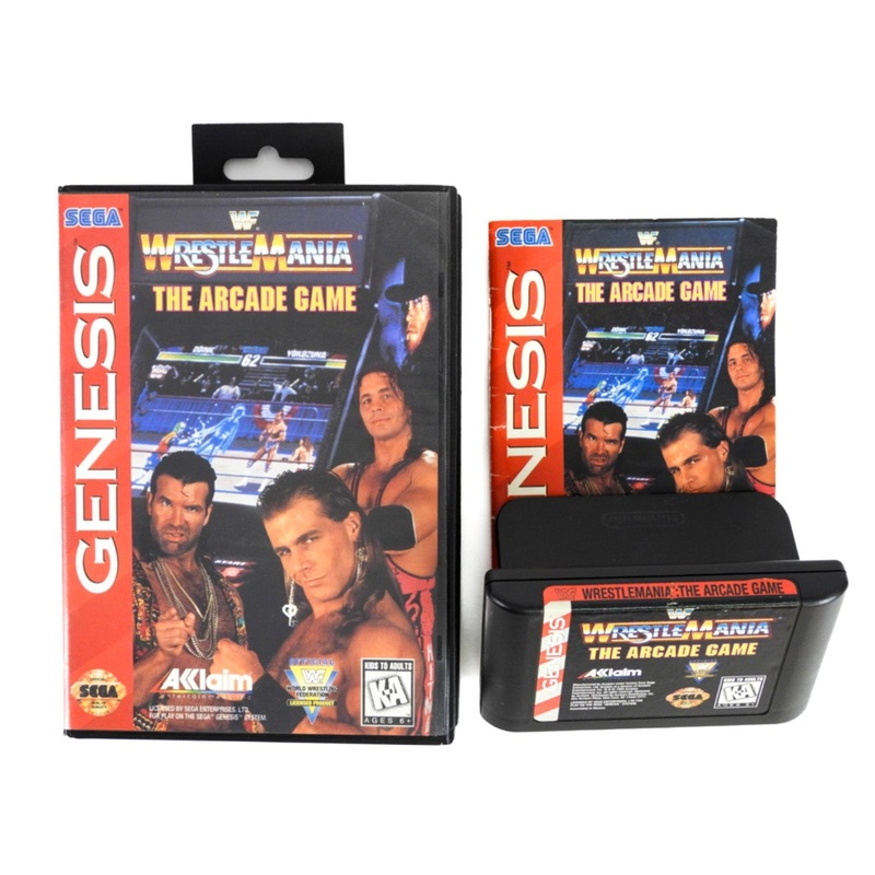 WWF Wrestlemania Arcade Game (Sega Genesis)