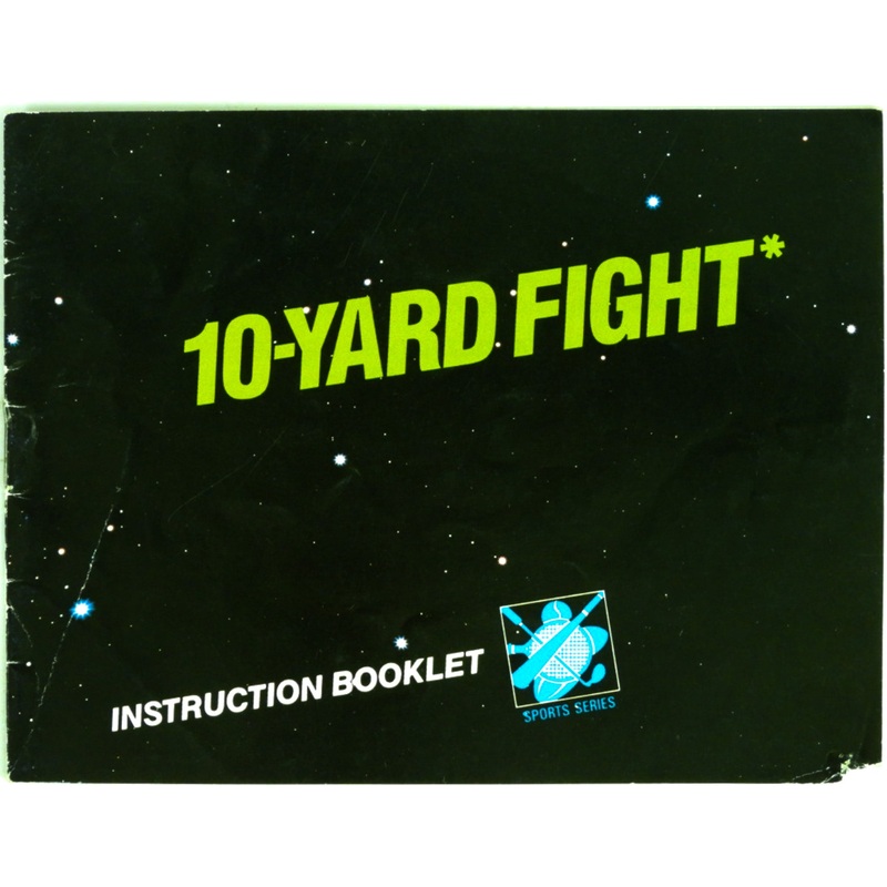 10-Yard Fight [Manual] (Nintendo / NES)