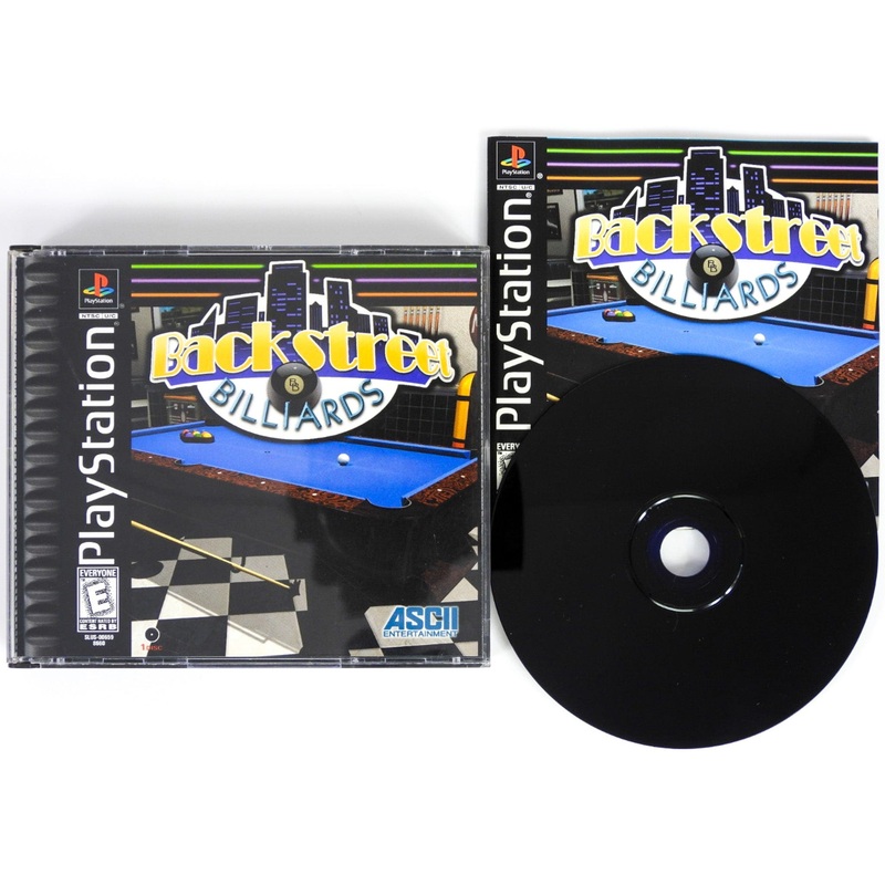 Backstreet Billiards (Playstation / PS1)