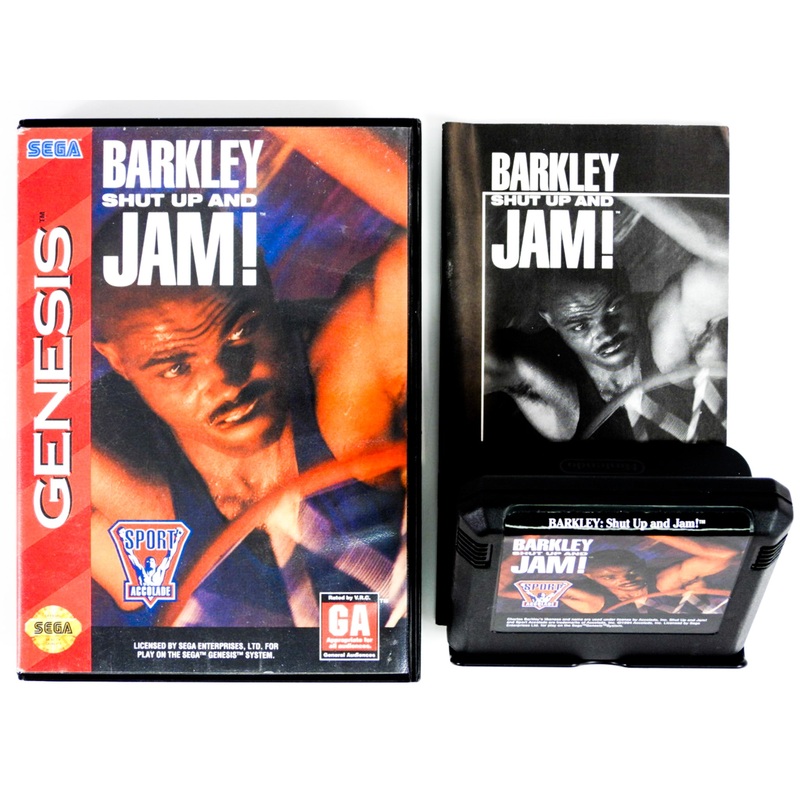 Barkley Shut Up And Jam (Sega Genesis)