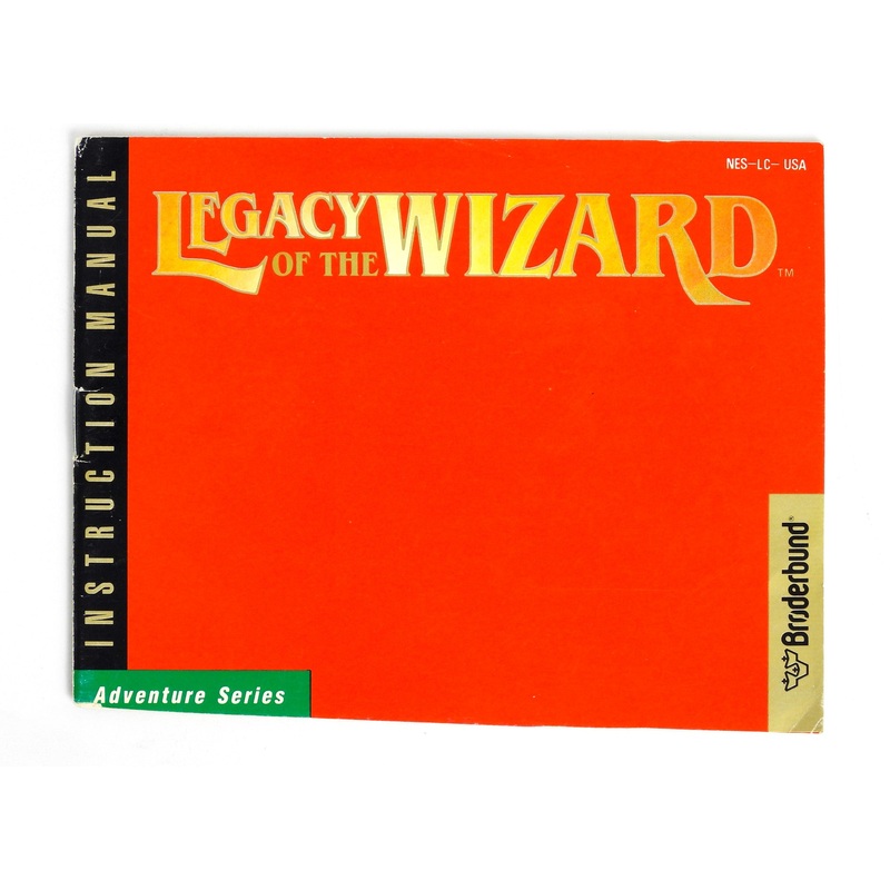 Legacy Of The Wizard [Manual] (Nintendo / NES)