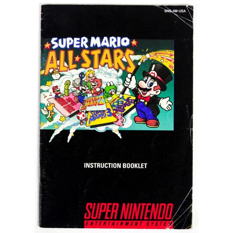 Super Mario All-Stars [Manual] (Super Nintendo / SNES)