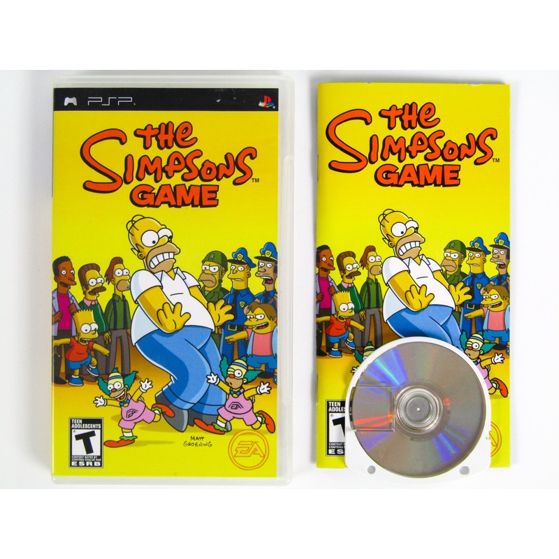 The Simpsons Game (Playstation Portable / PSP)