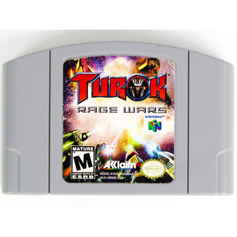 Turok Rage Wars [Gray Cart] (Nintendo 64 / N64)