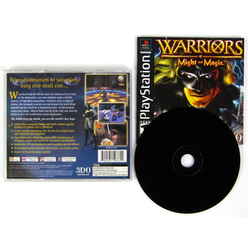 Warriors Of Might And Magic (Playstation / PS1)
