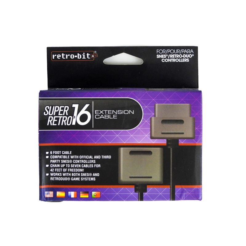 Controller Extension Cable [Retro-Bit] (Super Nintendo / SNES)