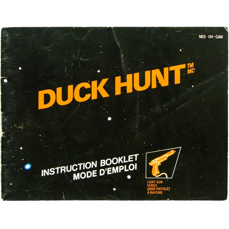 Duck Hunt [CAN Version] [English And French Version] [Manual] (Nintendo / NES)