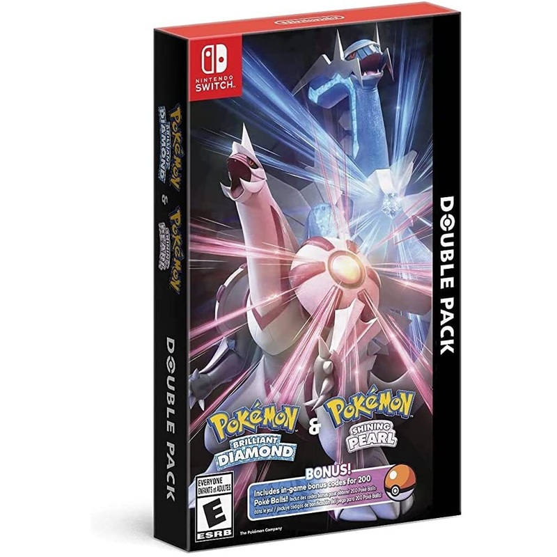 Pokemon Brilliant Diamond & Pokemon Shining Pearl Double Pack (Nintendo Switch)