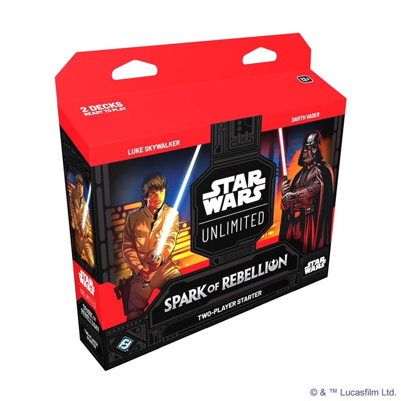 Star Wars Unlimited : Spark of Rebellion – Two – Player Starter