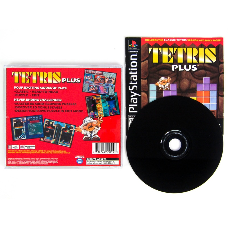 Tetris Plus (Playstation / PS1)