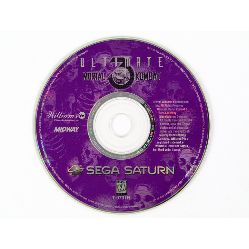 Ultimate Mortal Kombat 3 (Sega Saturn)