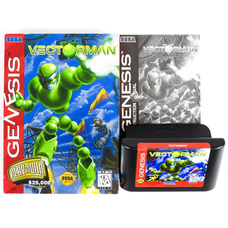 Vectorman [Cardboard Box] (Sega Genesis)