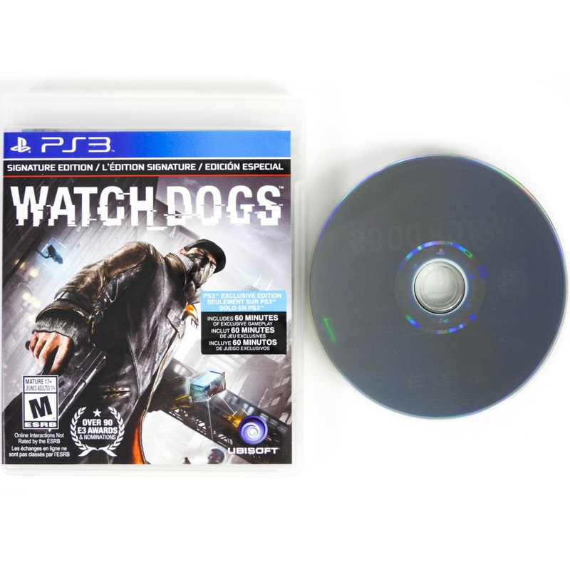 Watch Dogs [Signature Edition] (Playstation 3 / PS3)