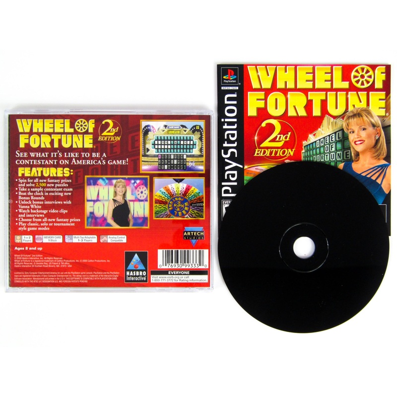 Wheel Of Fortune 2nd Edition (Playstation / PS1)