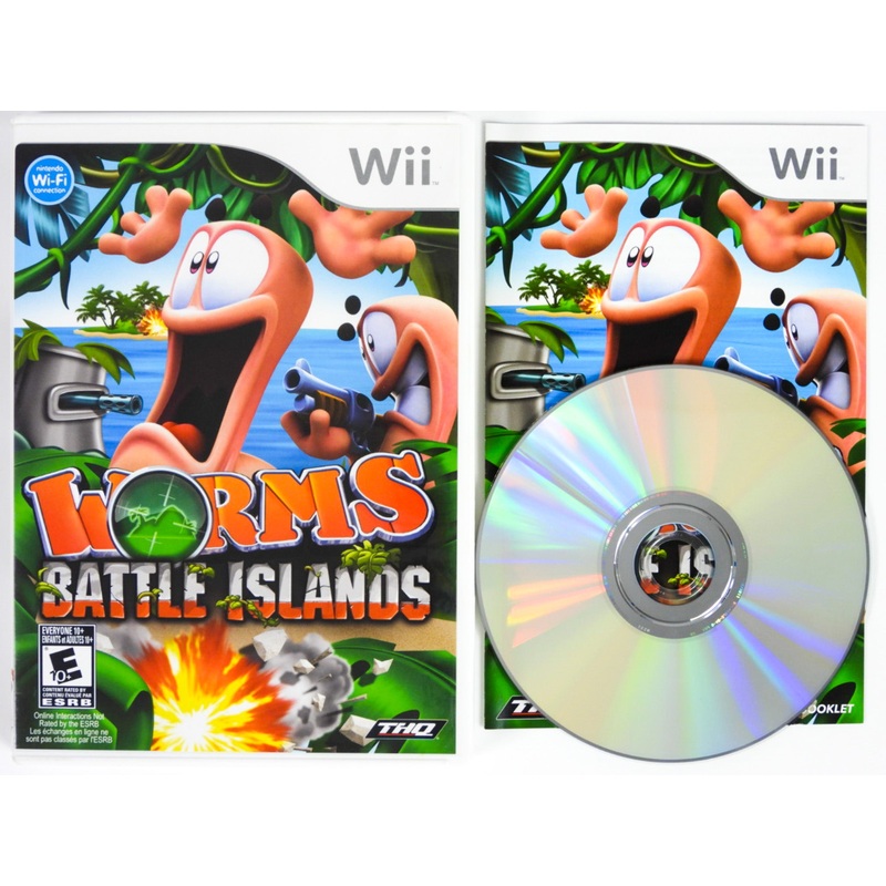 Worms: Battle Islands (Nintendo Wii)