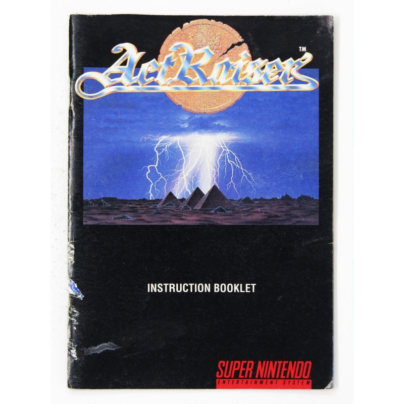 ActRaiser [Manual] (Super Nintendo / SNES)