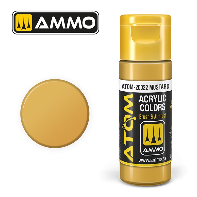Ammo – Mig : Atom – Mustard 20ML