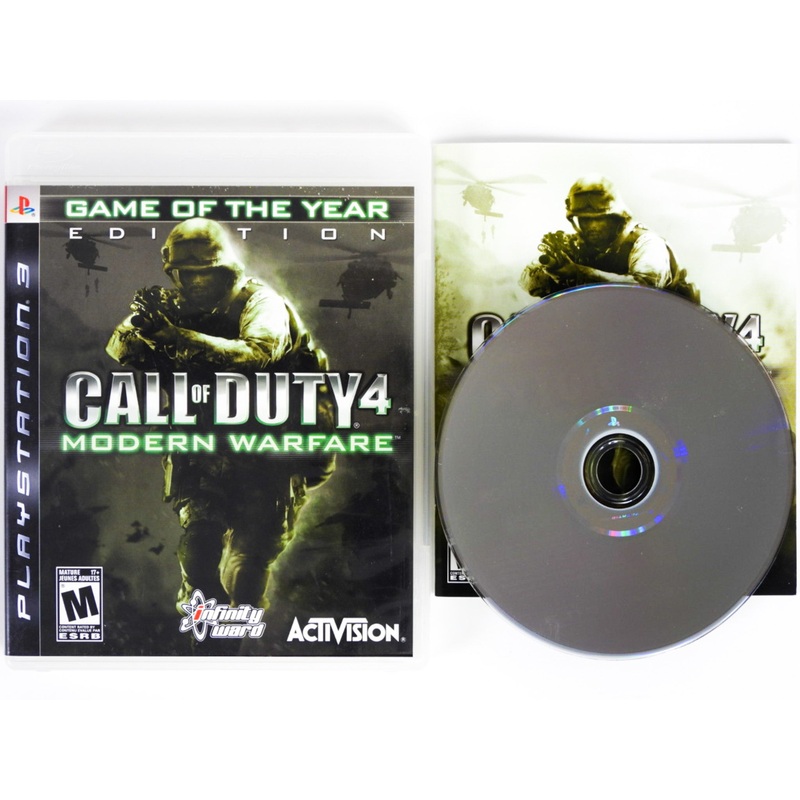 Call Of Duty 4 Modern Warfare [Game Of The Year] (Playstation 3 / PS3)