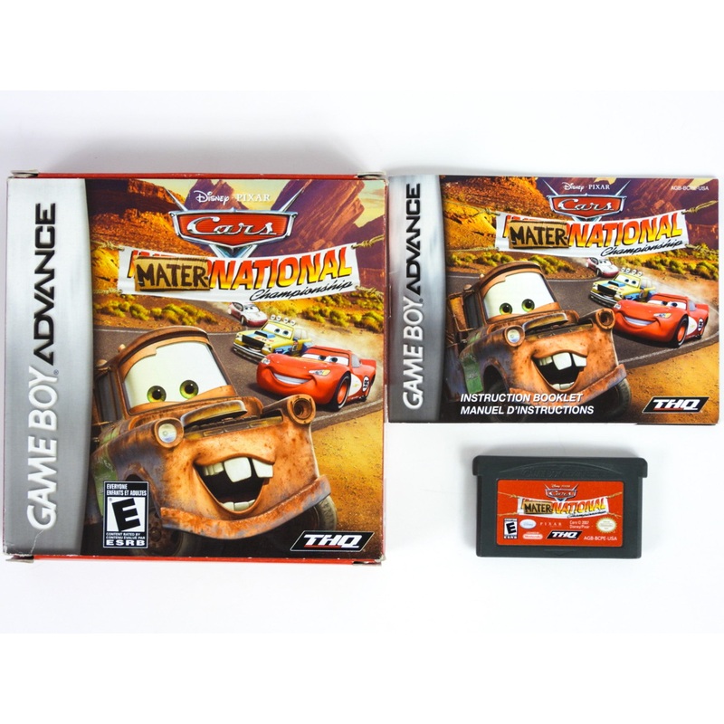 Cars Mater-National Championship (Game Boy Advance / GBA)