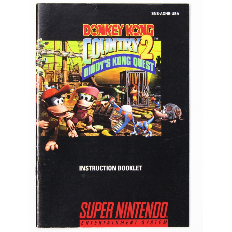 Donkey Kong Country 2 [Manual] (Super Nintendo / SNES)