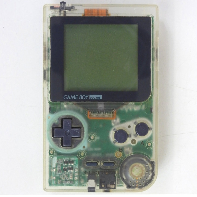 Nintendo Game Boy Pocket System Clear