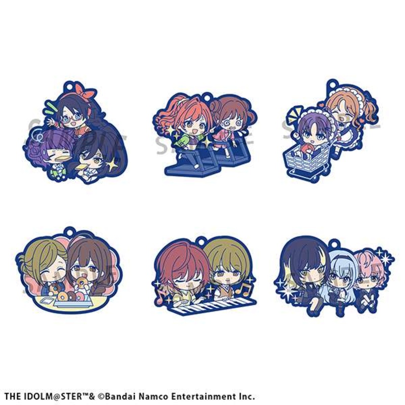 Rubber Mascots Buddycolle: THE IDOLM@STER SHINY COLORS Vol.2