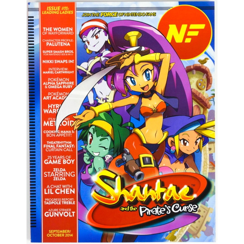Shantae and the Pirate’s Curse [Issue 11 – Leading Ladies] [Nintendo Force NF Magazine] (Magazines)