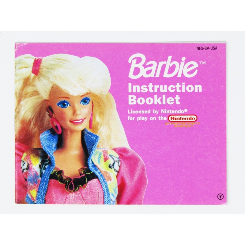 Barbie [Manual] (Nintendo / NES)