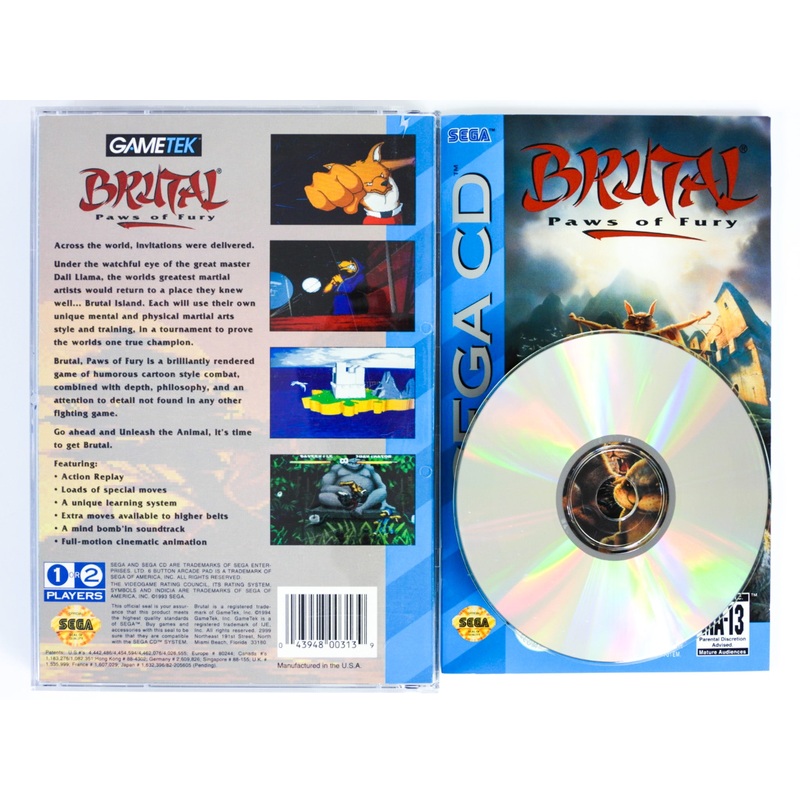 Brutal Paws Of Fury (Sega CD)