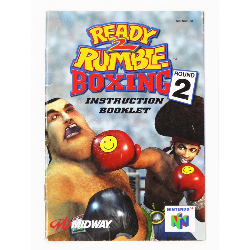 Ready 2 Rumble Boxing Round 2 [Manual] (Nintendo 64 / N64)