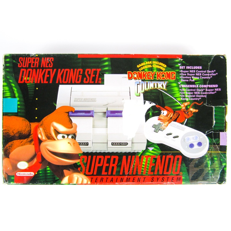 Super Nintendo System [Donkey Kong Set] (SNES)