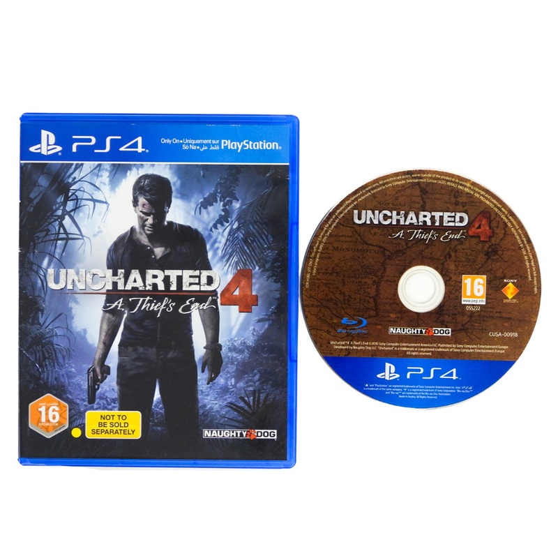 Uncharted 4 A Thief’s End [U.A.E Version] [Part of a Set] (Playstation 4 / PS4)