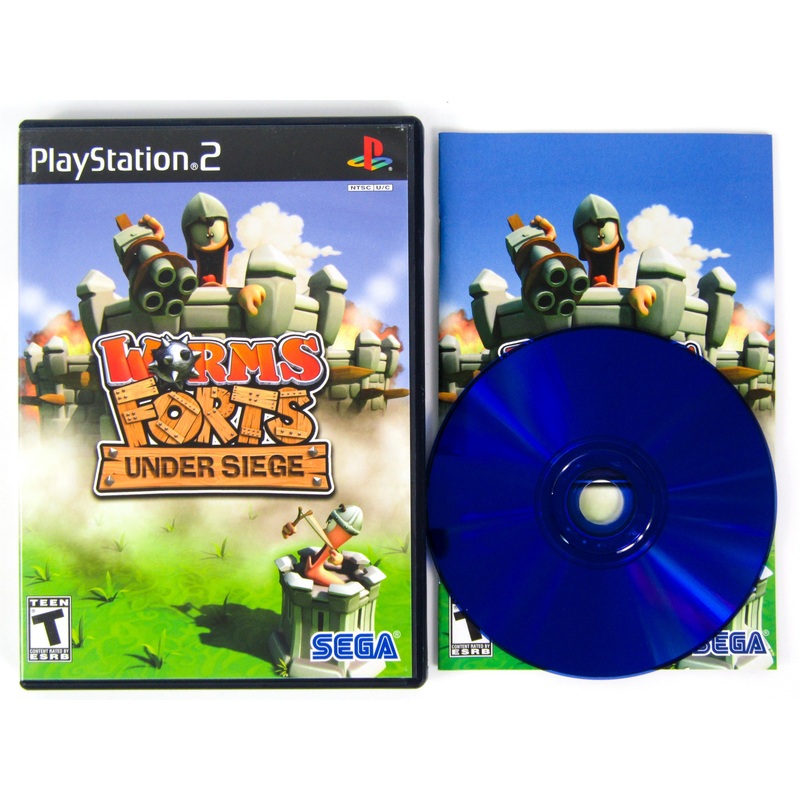 Worms Forts Under Siege (Playstation 2 / PS2)
