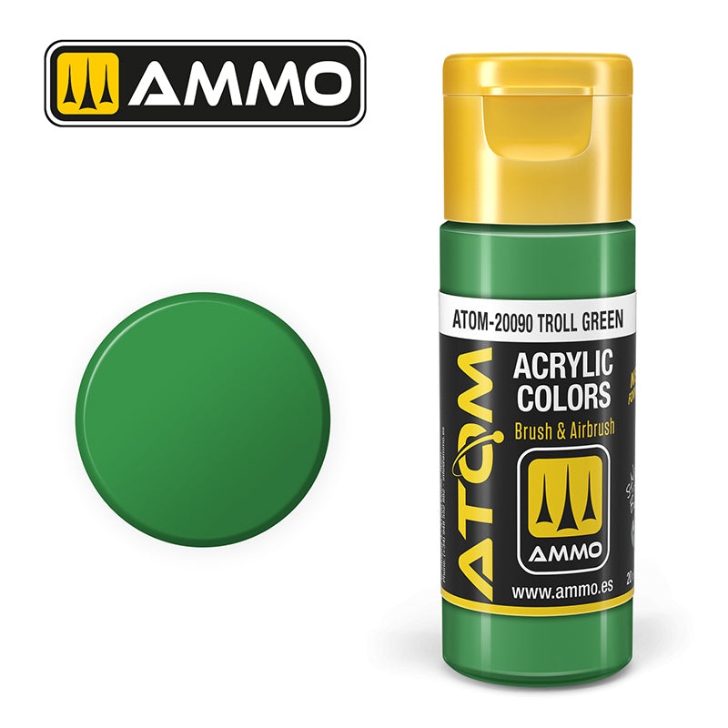 Ammo – Mig : Atom – Troll Green 20ML