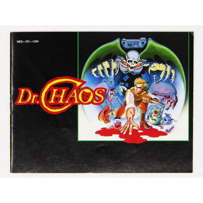 Dr Chaos [Manual] (Nintendo / NES)