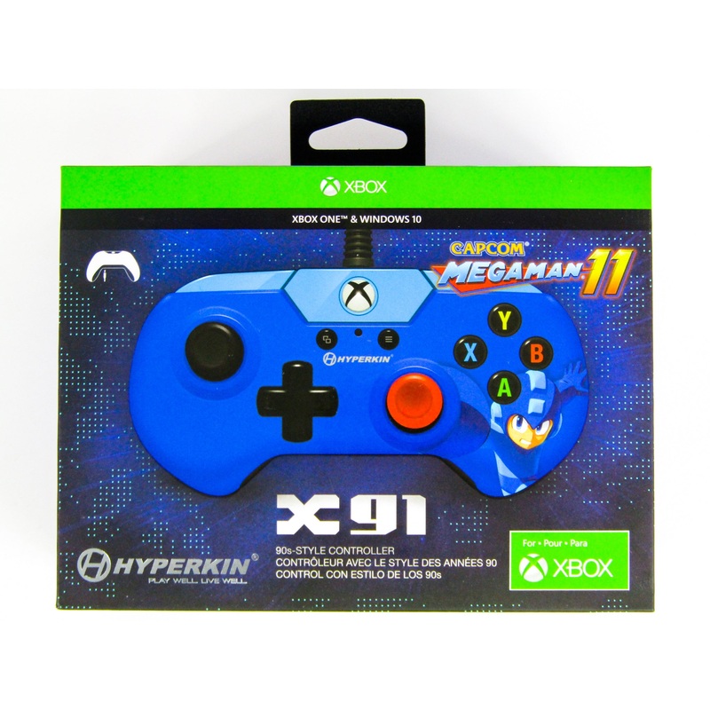 Mega Man 11 X91 Wired Controller for Xbox One [Hyperkin] (Xbox One / PC)