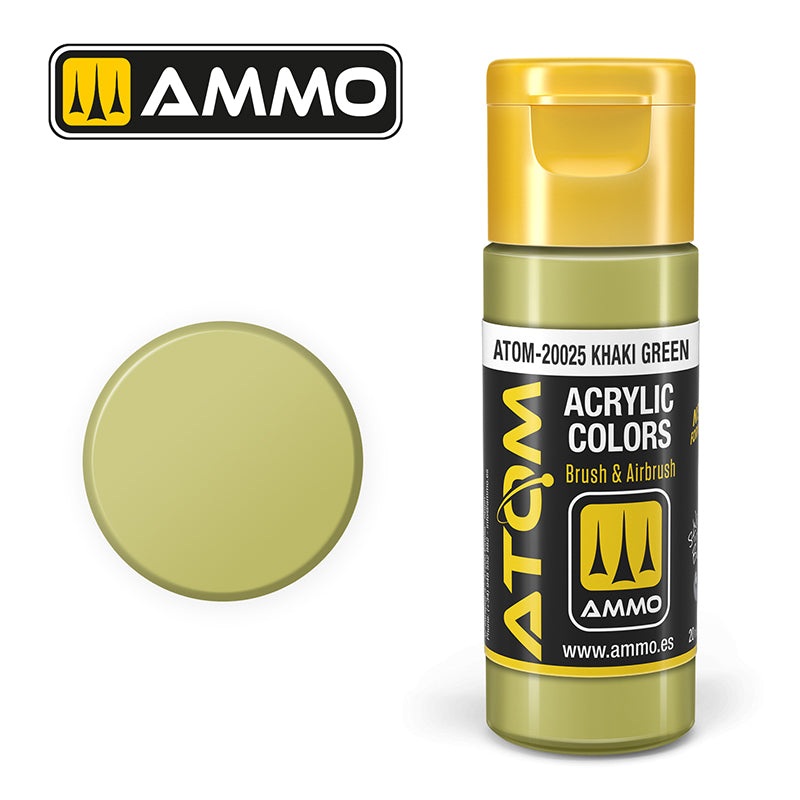 Ammo – Mig : Atom – Khaki Green 20ML
