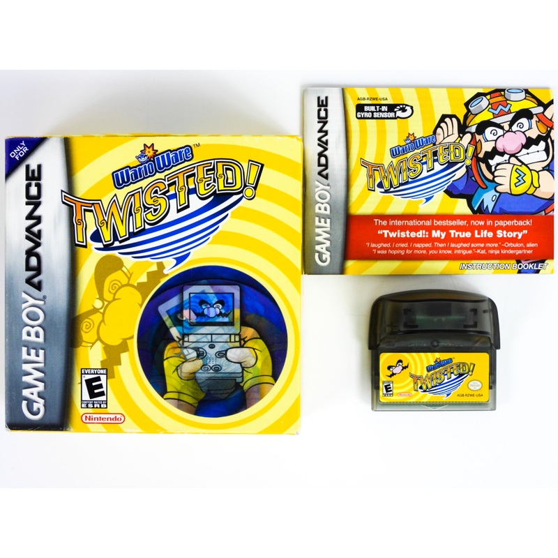 Wario Ware Twisted (Game Boy Advance / GBA)