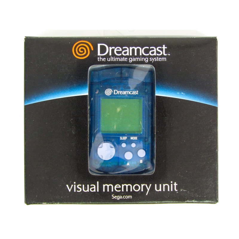 Blue Visual Memory Unit (VMU) (Sega Dreamcast)