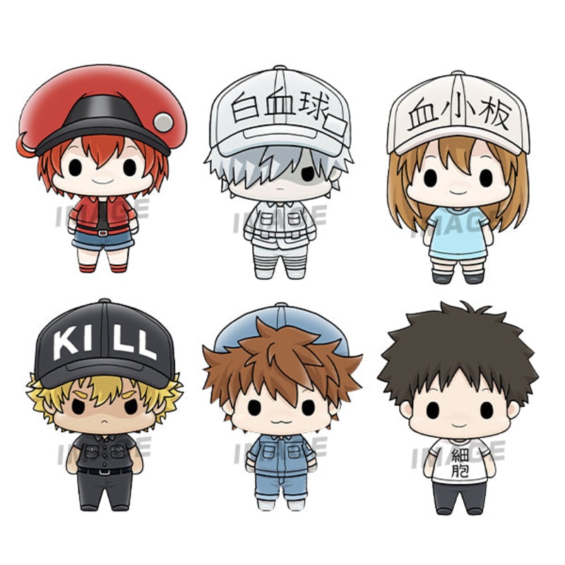 Chokorin Mascots: Cells at Work!