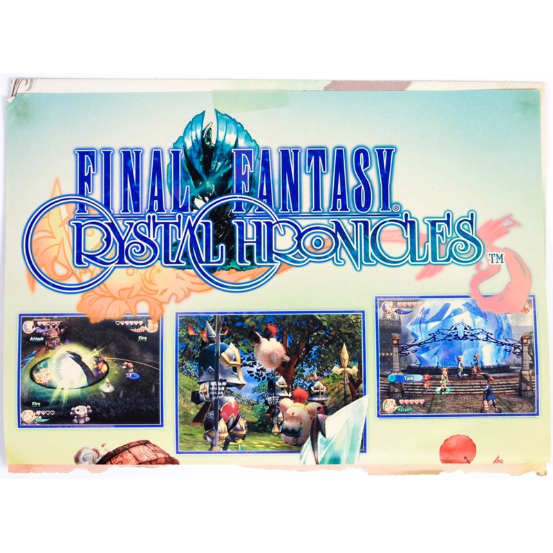 Final Fantasy Crystal Chronicles [Nintendo Power] [Poster] (Nintendo Gamecube)