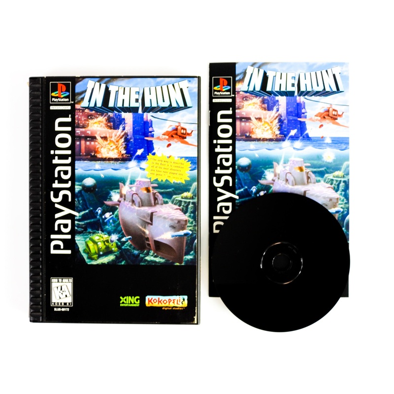 In The Hunt [Long Box] (Playstation / PS1)