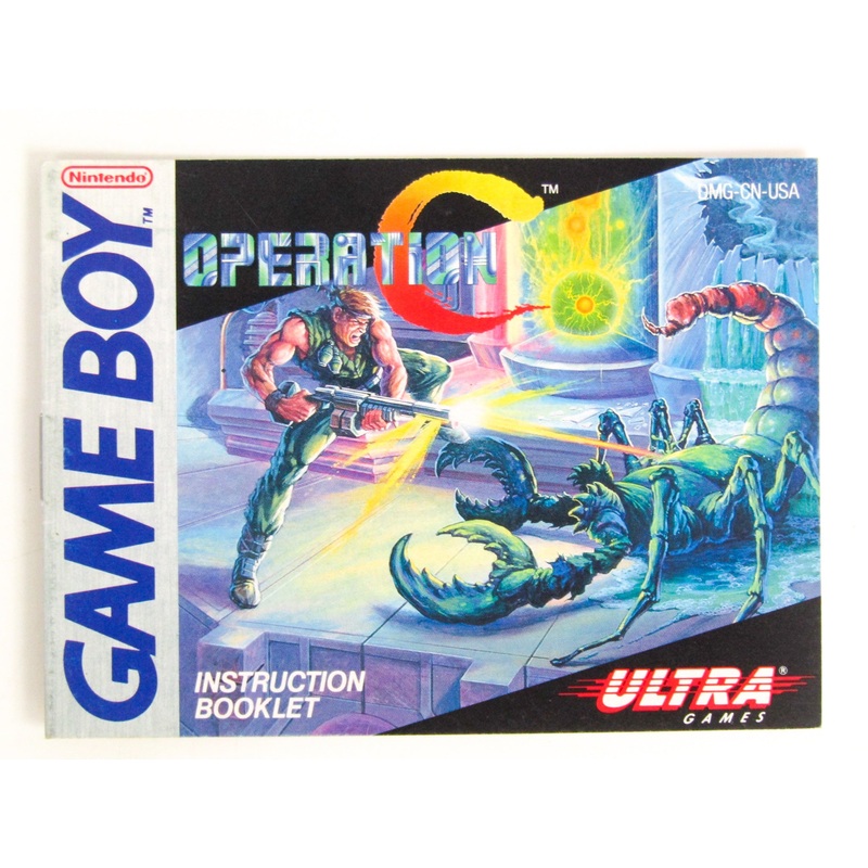 Operation C [Manuel] (Game Boy)