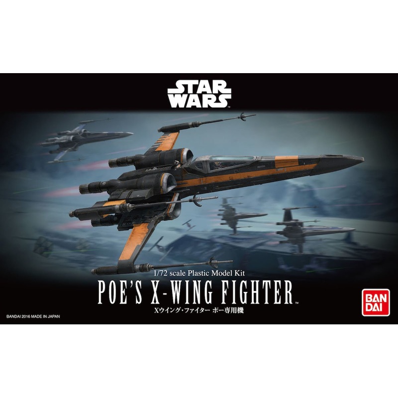 Star Wars 1:72 Poe’s X-Wing Fighter (2016)